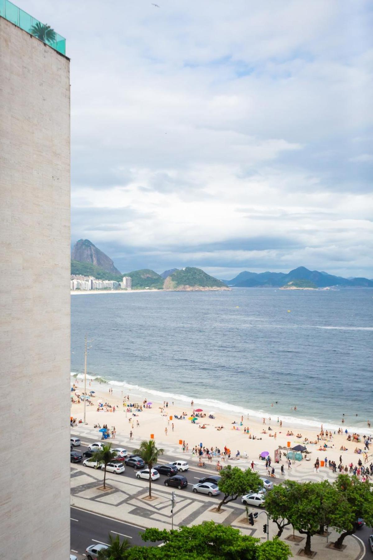 Vista Praia De Copacabana Quarto Laranja 304 里约热内卢 外观 照片