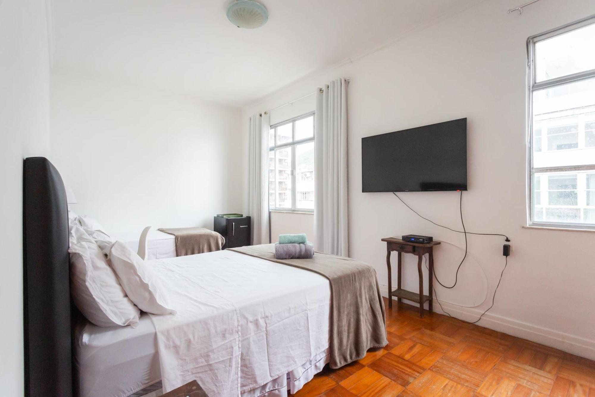 Vista Praia De Copacabana Quarto Laranja 304 里约热内卢 外观 照片